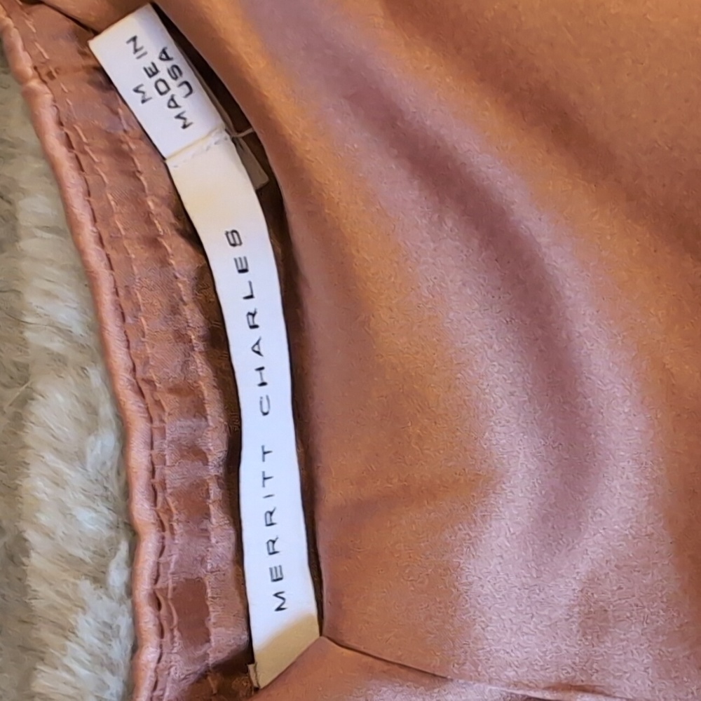 Merritt Charles silk tank